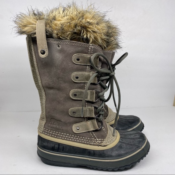 Sorel Boots Joan Of Arctic Quarry, Black Womens - Picture 1 of 7